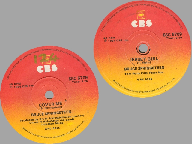 Bruce Springsteen - COVER ME / JERSEY GIRL